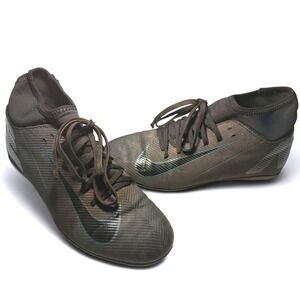 Nike Mercurial Superfly 10 Club FG/MG Soccer Cleats Black Size 5 Women's